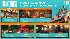 Дорожня карта перезавантаження Saints Row окреслює перший новий вміст після запуску