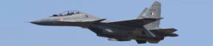 جت جنگنده سوخو در هنگام فرود در فرودگاه پونا با مانع دستگیر کننده هواپیما درگیر شد. کاوشگر روشن است