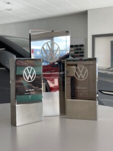 Swansway Group Wrexham -jälleenmyyjä voitti Volkswagenin vuoden jälleenmyyjäksi