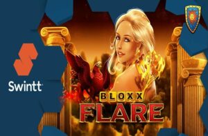 Swintt scatena una raffica infuocata di bonus nel nuovo slot Bloxx Flare