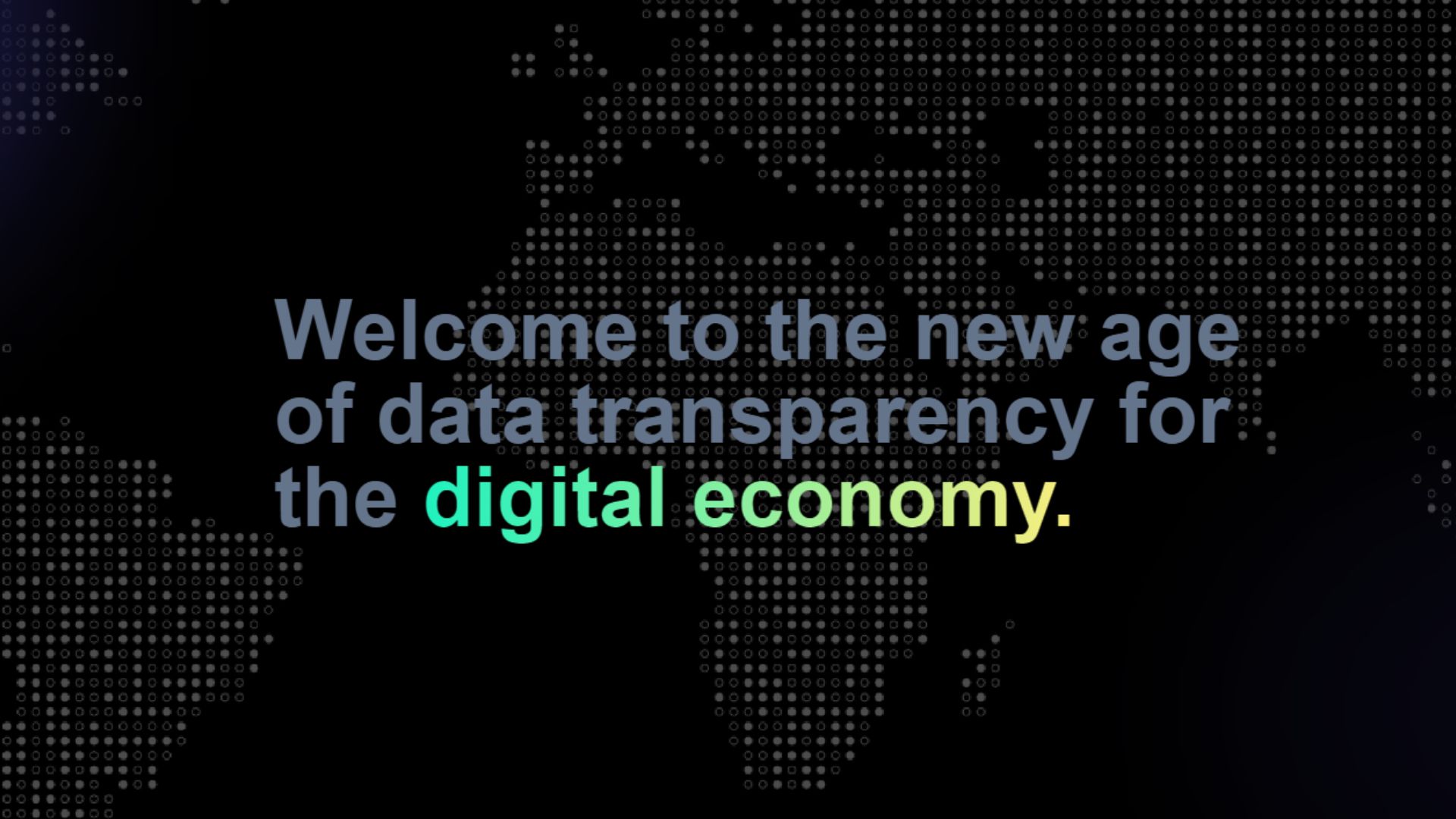 The digital economy needs a better BS detector — so we are building it through data transparency
