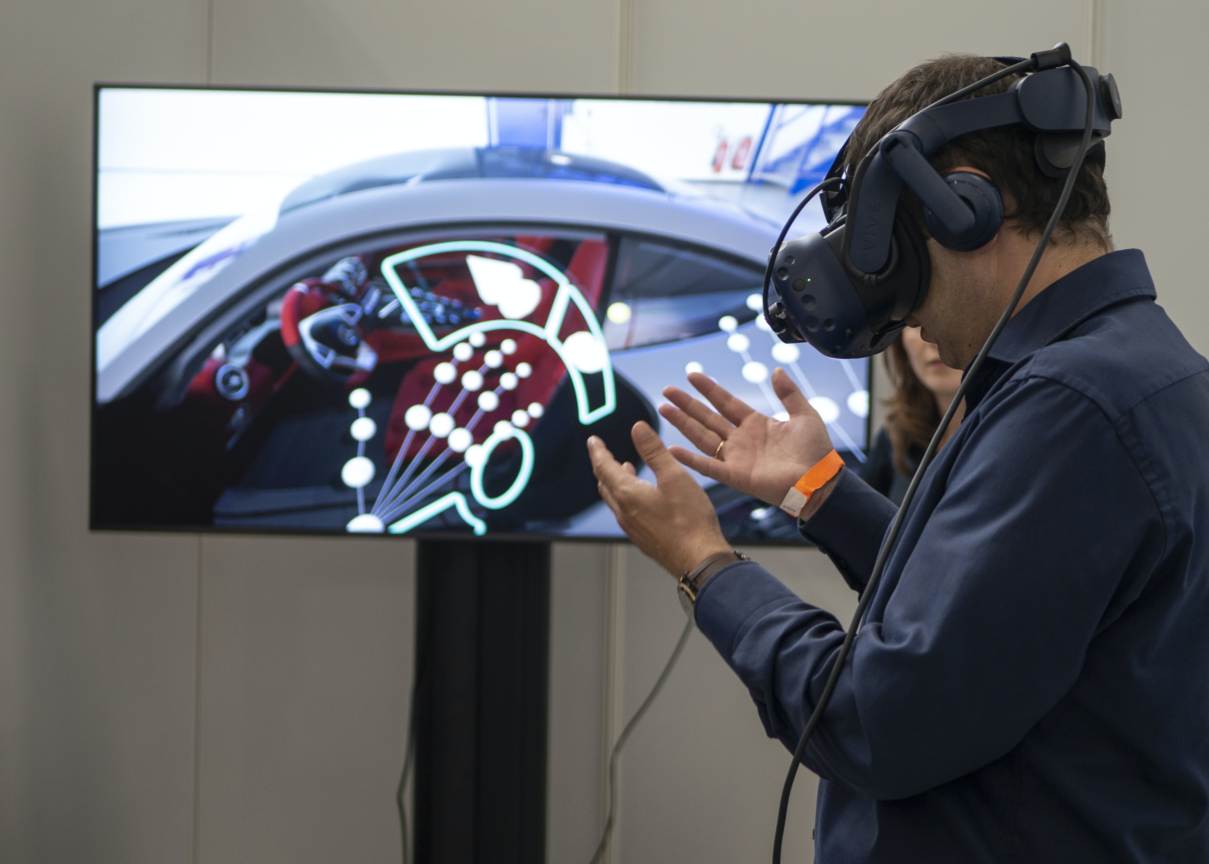 XR Expo 2019: exposición de realidad virtual (vr), realidad aumentada (ar), realidad mixta (mr) y realidad extendida (xr)
