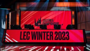 Раскрыта таблица лидеров зимнего сплита LEC 2023!