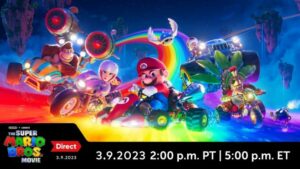 Transmisja na żywo Super Mario Bros. Movie Direct – marzec 2023 r