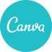 شعار دائرة canva