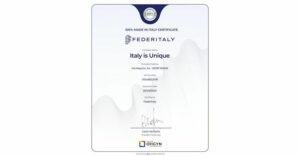 Tradition möter innovation - ett digitalt certifikat för autentiska italienska produkter