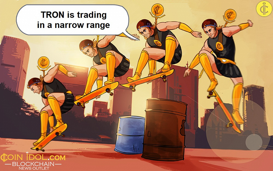 TRON is trading in a narrow range