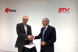 Az u-blox, a GMV partner biztonságos helymeghatározási megoldásokat szállít autóipari alkalmazásokhoz