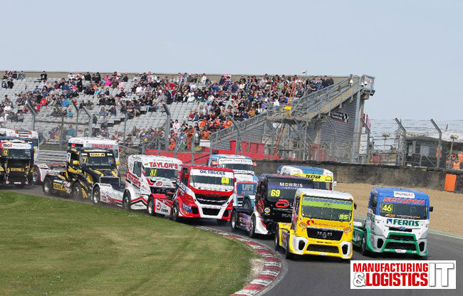 VisionTrack continúa su asociación con el Campeonato Británico de Carreras de Camiones como proveedor oficial de telemática de video
