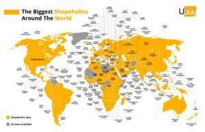 Які країни мають найвищий рівень електронної комерції?