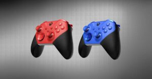 Kontroler Xbox Elite jest teraz dostępny w kolorze czerwonym i niebieskim