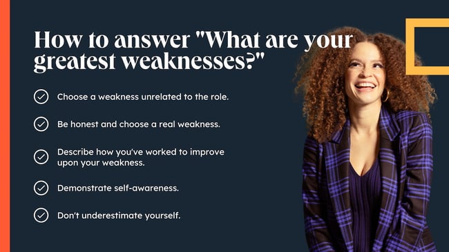 hur man svarar vad som är din svaghet