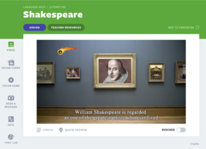 Shakespeare lesson video to celebrate William Shakespeare's birthday