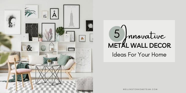 5 uuenduslikku metallist seinakaunistamise ideed teie kodu jaoks