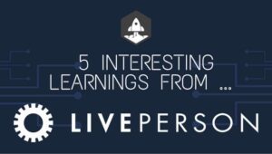 5 دروس مثيرة للاهتمام من LivePerson بسعر 480,000,000 دولار في ARR