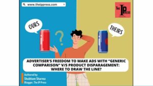 Ελευθερία του διαφημιστή να κάνει διαφημίσεις με "Γενική σύγκριση" Απαξίωση προϊόντων V/S: Πού να τραβήξετε τη γραμμή;