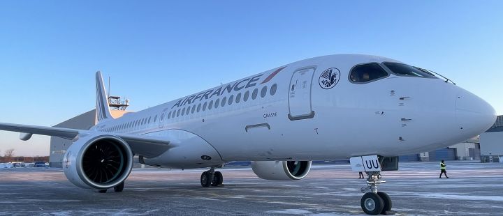 एयर फ़्रांस ने अपने 20वें एयरबस A220-300 "GRASSE" का स्वागत किया है