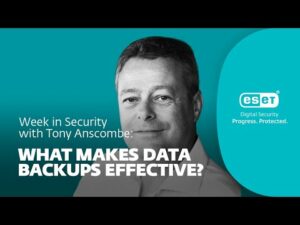 Fehler bei der Datensicherung vermeiden – Sicherheitswoche mit Tony Anscombe