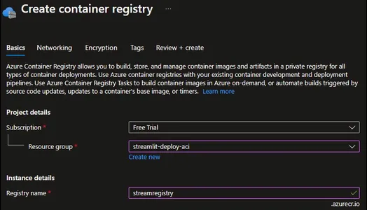 "container registry
