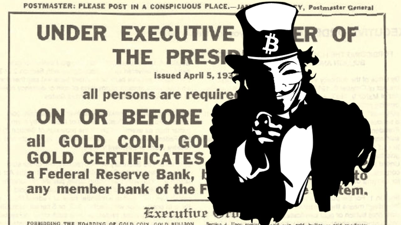 Ustvarjalec bitcoinov Satoshi Nakamoto danes dopolni 48 let, kar sovpada z obletnico FDR-jeve prepovedi zlata v ZDA