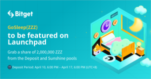Bitget sisältää GoSleepin (ZZZ) Launchpadissa ja esittelee Sunshine Poolin