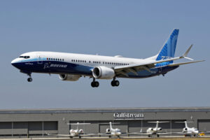 Boeing 737 MAX-leveranser stördes av ett kvalitetsproblem på flygkroppen