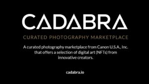 ALLES EINFANGEN: Kamerahersteller Canon baut NFT-Marktplatz für Fotografie auf