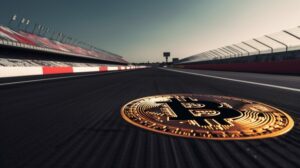 Crypto Takes the Fast Lane: F1 Racing Car setter Bitcoin Whitepaper på full visning