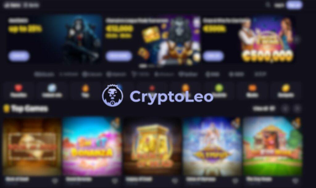 CryptoLeo: Crypto Casino online de top cu peste 3000 de jocuri și pariuri sportive live