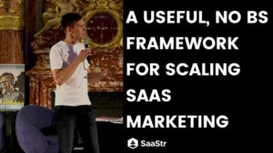 친애하는 SaaStr: 영업과 마케팅이 함께 더 잘 작동하도록 하려면 어떻게 해야 합니까?