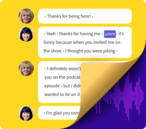 Tapasztalja meg a podcastok jövőjét az Adobe Podcast AI segítségével