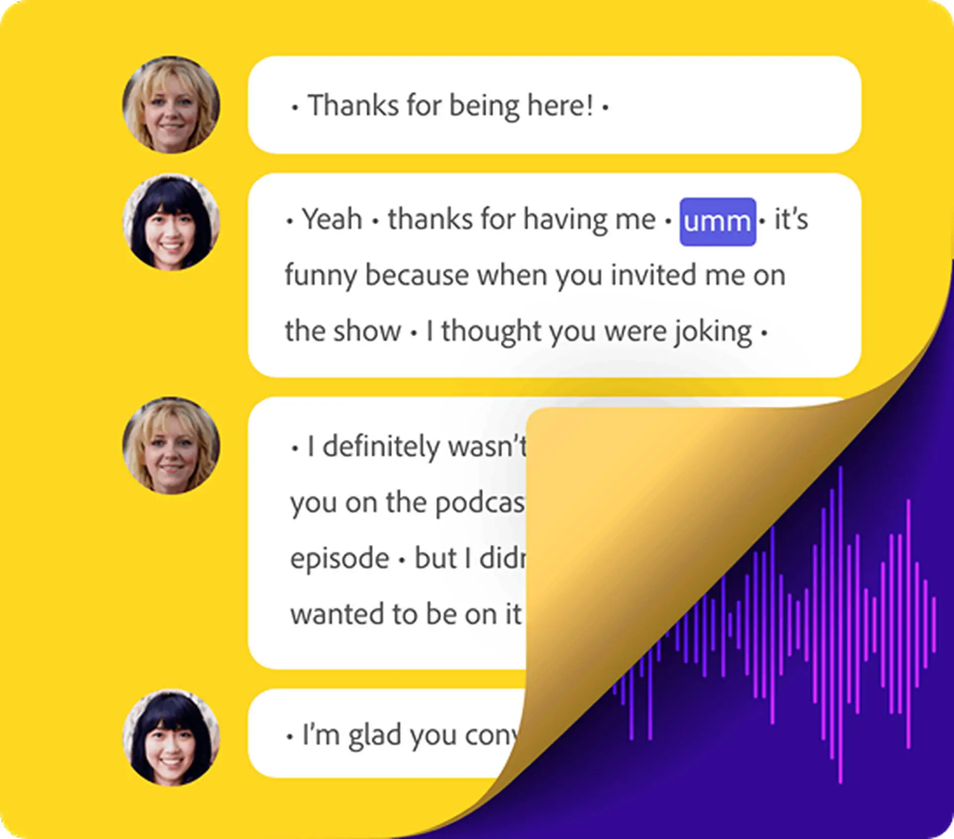 Experience the future of podcasting with Adobe Podcast AI