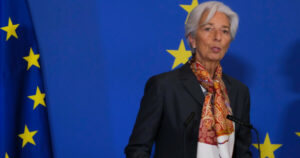 Falsk video där ECB:s president Lagarde erkänner digital eurokontroll