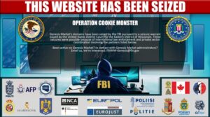 FBI griper Genesis Cybercriminal Marketplace i "Operation Cookie Monster"