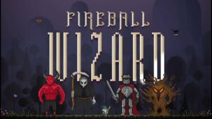'Fireball Wizard' er en magisk pixelkunstplatform, der kommer til sommer, og kan forudbestilles nu