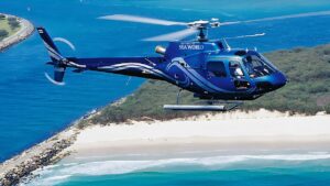 Operador de helicóptero da Gold Coast retoma voos alegres