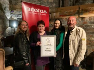 ग्राहक सेवा के लिए ग्रीनएक्रे ने होंडा मोटर यूरोप युशु पुरस्कार जीता