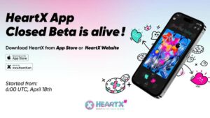 HeartX Launches Close Beta Test of App with Vote-to-Earn System