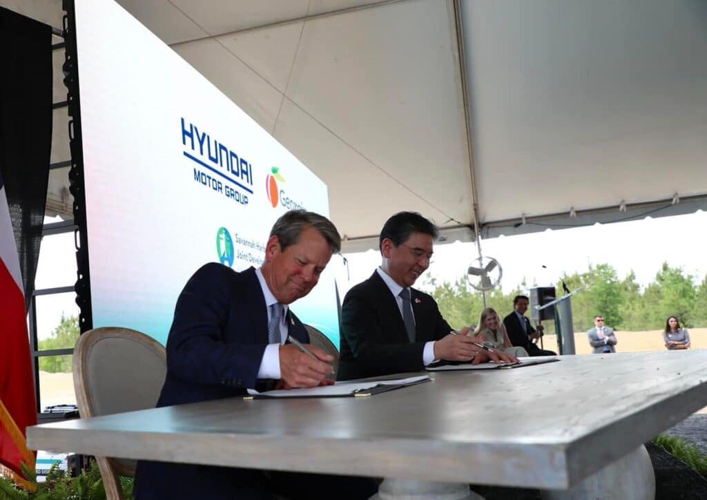 A Hyundai 5 milliárd dollár értékű amerikai akkumulátorgyártási szerződést köt