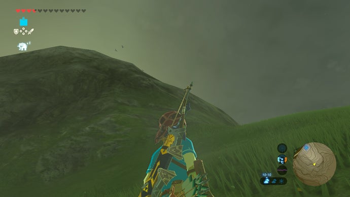 Em homenagem às estranhas e inumanas montanhas de The Legend of Zelda: Breath of the Wild