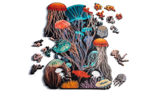 Puzzle cu vise cu meduze #ArtTuesday #Puzzles @nervous_system