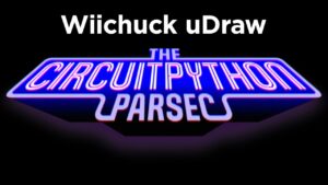 CircuitPython Parsec Джона Парка: Планшет Wiichuck uDraw #adafruit #circuitpython