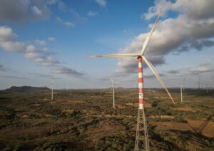 Kutch-windenergieproject in India