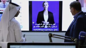 Kuwejt przedstawia pierwszą kotwicę wiadomości generowaną przez sztuczną inteligencję