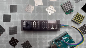 จอแสดงผล LED Matrix ได้รับรูปลักษณ์ใหม่ด้วยลายฉลุ SMD