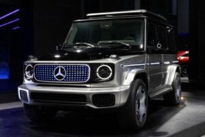 Mercedes G-Wagon viser 20 % rækkeviddespring på vej til elbilbatterier