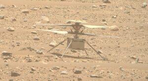 NASA's Ingenuity Mars-helikopter heeft nu meer dan 50 keer gevlogen