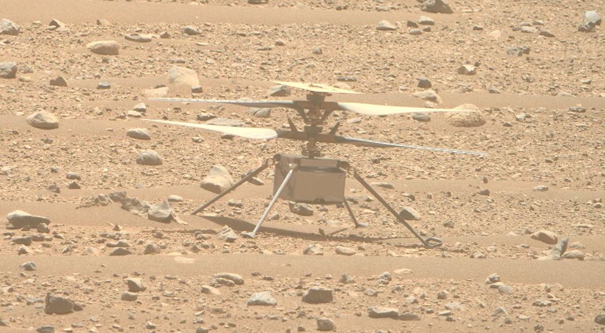 NASA’s Ingenuity Mars helicopter has now flown more than 50 times
