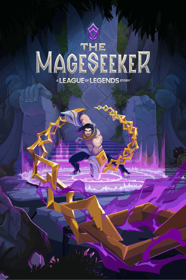 The Mageseeker: una risorsa grafica della scatola della storia di League of Legends