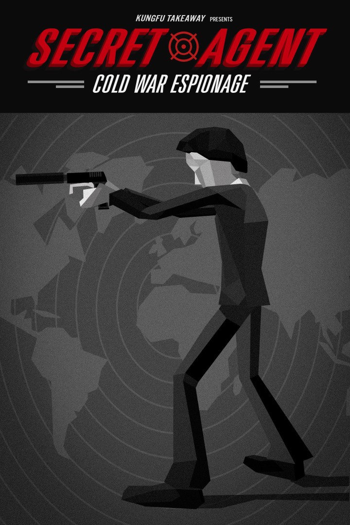Секретный агент: набор иллюстраций для шпионской коробки времен холодной войны